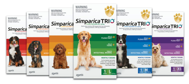 Simparica Trio — product photo